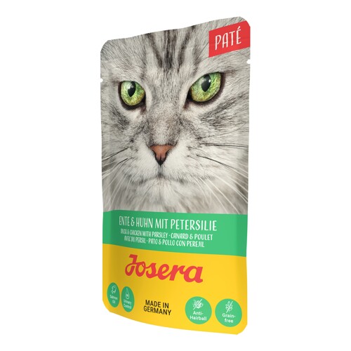 Josera kapsička Cat Paté Ente&Huhn mi Petersilie 85 g