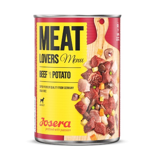 Josera konzerva Dog Meat Lovers Beef with Potato  800 g