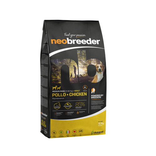 Alleva NEO BREEDER dog adult medium & maxi chicken 12 kg