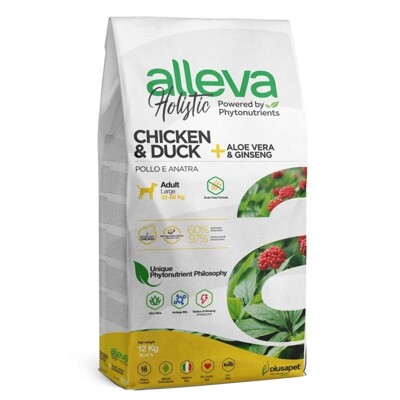 Alleva HOLISTIC dog adult maxi chicken &amp; duck 12 kg