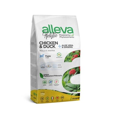 Alleva HOLISTIC dog puppy &amp; junior maxi chicken 2 kg