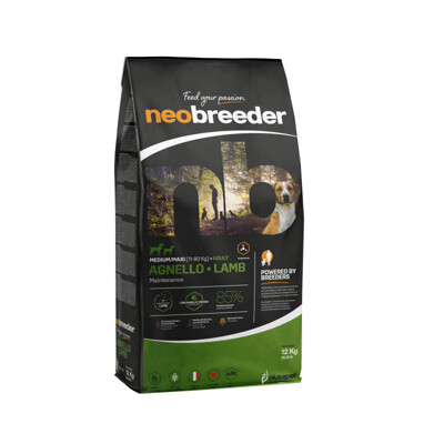 Alleva NEO BREEDER dog adult medium &amp; maxi lamb 12 kg