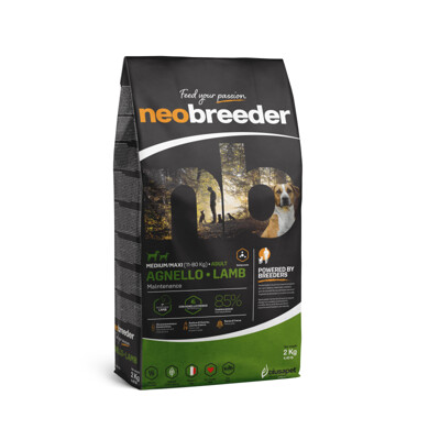 Alleva NEO BREEDER dog adult medium &amp; maxi lamb 2 kg