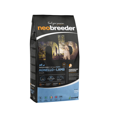 Alleva NEO BREEDER dog puppy medium &amp; maxi lamb 12 kg