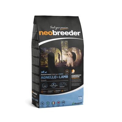 Alleva NEO BREEDER dog puppy medium &amp; maxi lamb 2 kg